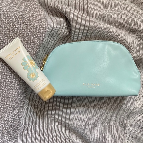 *NEW* Elie Saab Toiletry/Makeup Pouch - Picture 1 of 4